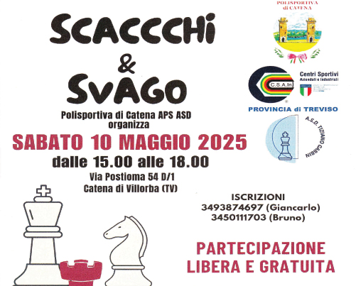 SCACCHI E SVAGO
